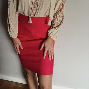Beautiful Pink Pencil Skirt